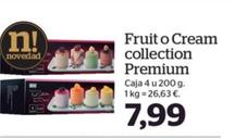 Oferta de Fruit O Cream Collection Premium por 7,99€ en La Sirena