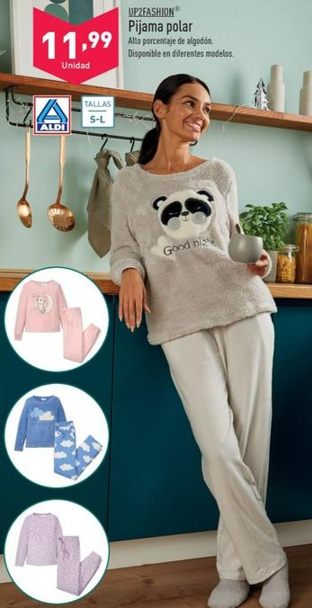 Oferta de Up2fashion - Pijama Polar por 11,99€ en ALDI