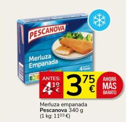 Oferta de Merluza Empanada por 3,75€ en Consum