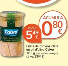 Oferta de Filetes De Atun Claro En Aceite De Oliva por 5,49€ en Consum