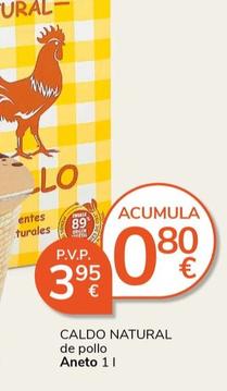 Oferta de Caldo Natural De Pollo por 3,95€ en Consum