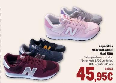 Oferta de Zapatillas por 45,95€ en Makro