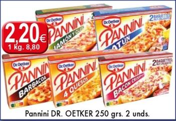 Oferta de Pannini por 2,2€ en Congelados Copos