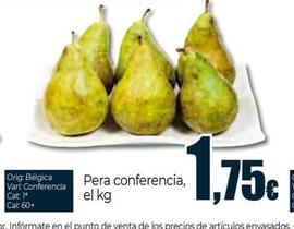 Oferta de Pera Conferencia por 1,75€ en Unide Supermercados