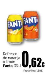 Oferta de Refresco De Naranja O Limon por 0,62€ en Unide Supermercados