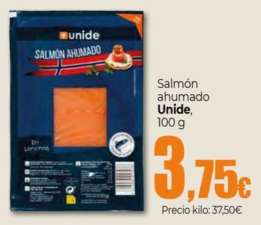 Oferta de Salmon Ahumado por 3,75€ en Unide Market