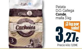 Oferta de Conde - Patata D.o. Gallega por 3,27€ en Unide Market