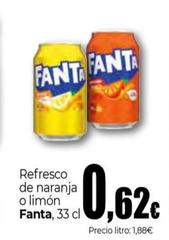 Oferta de Refresco De Naranja O Limon por 0,62€ en UDACO