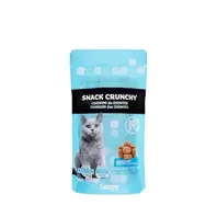 Oferta de Snack gato crunchy con hierba gatera Compy cuidado de dientes por 1,1€ en Mercadona