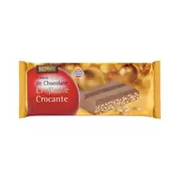 Oferta de Turrón de chocolate crujiente Hacendado por 2,15€ en Mercadona