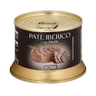 Oferta de Paté de cerdo ibérico con trufa negra Hacendado por 2,1€ en Mercadona