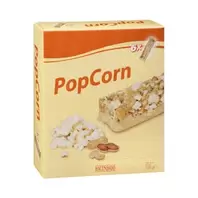 Oferta de Barritas de cereales Pop Corn con leche, cacahuetes y palomitas Hacendado por 1,6€ en Mercadona