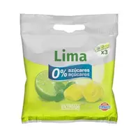 Oferta de Caramelos sabor lima Hacendado 0% azúcares por 1,5€ en Mercadona