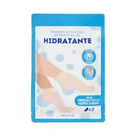 Oferta de Mascarilla de pies hidratante Deliplus con centella asiática & mentol por 2,5€ en Mercadona