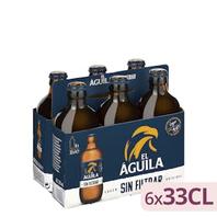 Oferta de Cerveza El Águila sin filtrar por 5,34€ en Mercadona