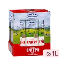 Oferta de Leche entera Asturiana por 6,54€ en Mercadona