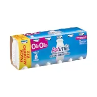 Oferta de Bebida láctea natural Actimel 0% m.g por 4,95€ en Mercadona