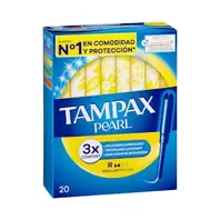 Oferta de Tampones regular Tampax Pearl con aplicador por 3,35€ en Mercadona