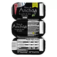 Oferta de Filetes de anchoa en aceite de oliva Hacendado por 2,8€ en Mercadona