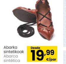 Oferta de Lardagi - Abarca Sintetica por 19,99€ en Eroski