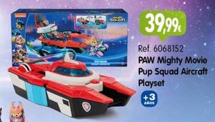 Oferta de Mighty Movie Pup Squad Aircraft Playset por 39,99€ en afede