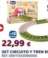 Oferta de Set Circuito Y Tren Eco+ por 22,99€ en afede