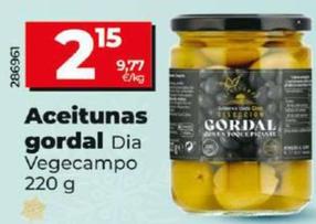 Oferta de Aceitunas Gordal por 2,15€ en Dia