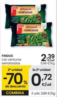 Oferta de Las Verduras Senalizadas por 2,39€ en Eroski