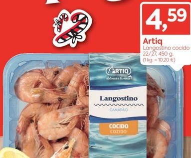 Oferta de Langostinos cocidos por 4,95€ en Suma Supermercados