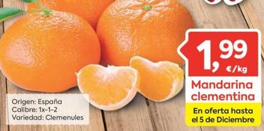 Oferta de Mandarinas por 1,99€ en Suma Supermercados