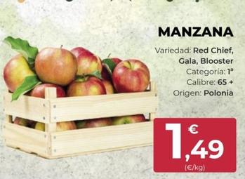 Oferta de Manzana por 1,49€ en Spar Tenerife
