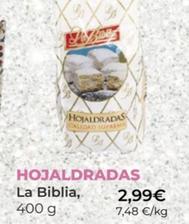 Oferta de La Biblia - Hojaldradas por 2,99€ en Spar Tenerife