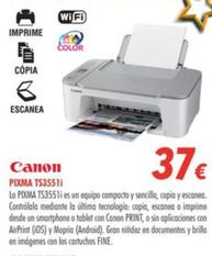 Oferta de Pixma Ts35511 por 37€ en Zbitt