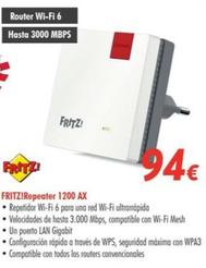 Oferta de Repetidor wifi por 94€ en Zbitt