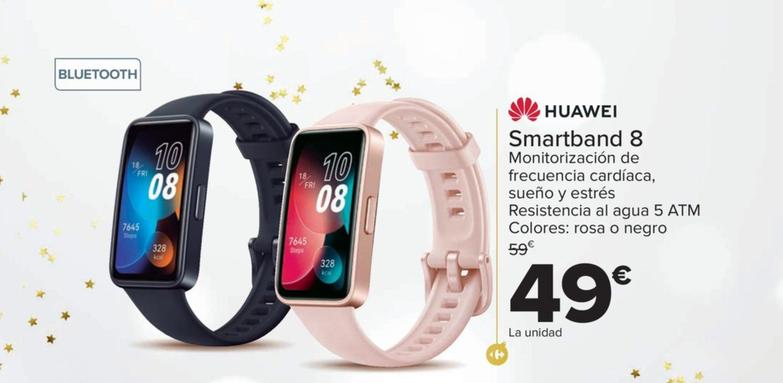 Oferta de Smartband 8 por 49€ en Carrefour