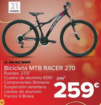 Racer 2025 270 bicicleta