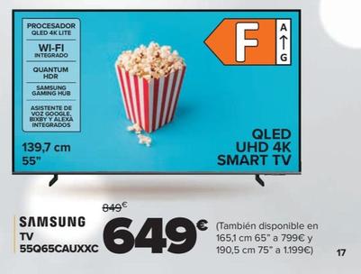 Oferta de Tv 55Q65CAUXXC por 649€ en Carrefour