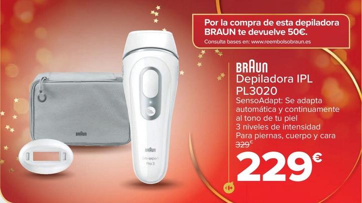 Depiladora IPL - Braun PL3020