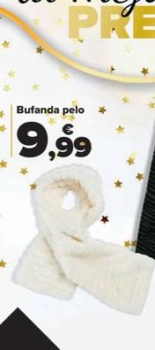Oferta de Bufanda Pelo por 9,99€ en Carrefour
