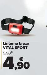 Oferta de Vital Sport - Linterna Brazo por 4,9€ en Carrefour