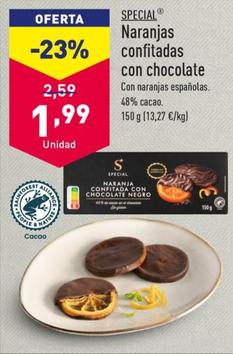 Oferta de Naranjas Confitadas Con Chocolate por 1,99€ en ALDI