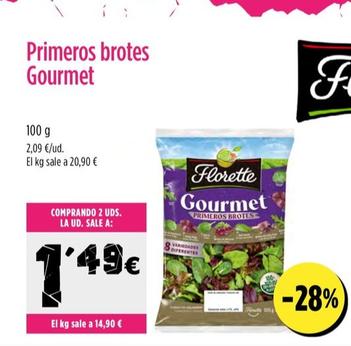 Oferta de Primeros Brotes Gourmet por 1,49€ en Ahorramas
