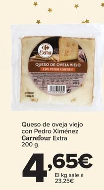 Oferta de Queso De Oveja Viejo Con Pedro Ximenez por 4,65€ en Carrefour