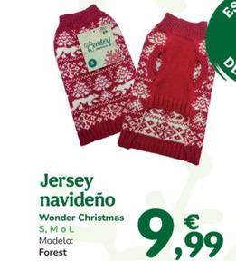 Oferta de Wonder Christmas - Jersey Navideno por 9,99€ en Tiendanimal