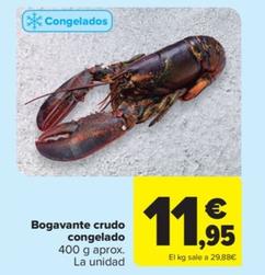 Oferta de Bogavente Crudo Congelado por 11,95€ en Carrefour Market