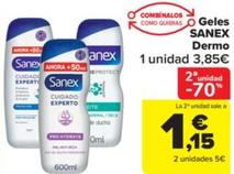 Oferta de Geles Dermo por 3,85€ en Carrefour Market