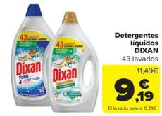 Oferta de Detergentes Liquidos por 9,19€ en Carrefour Market