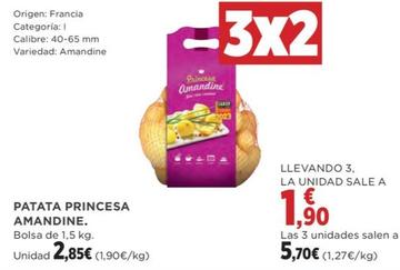 Oferta de Patata Princesa Amandine. por 2,85€ en El Corte Inglés
