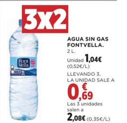 Oferta de Agua en El Corte Inglés