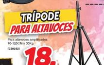 Oferta de Trípode Para Altavoces por 18€ en Mandatelo.com